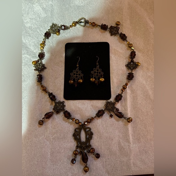 Love To‎ Peace’s Set Necklace and Bracelet - Picture 1 of 4
